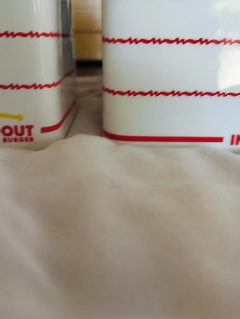 Rare In-N-Out Burger Employee Exclusive Ceramic Canister Set (2 Jars) - Limited